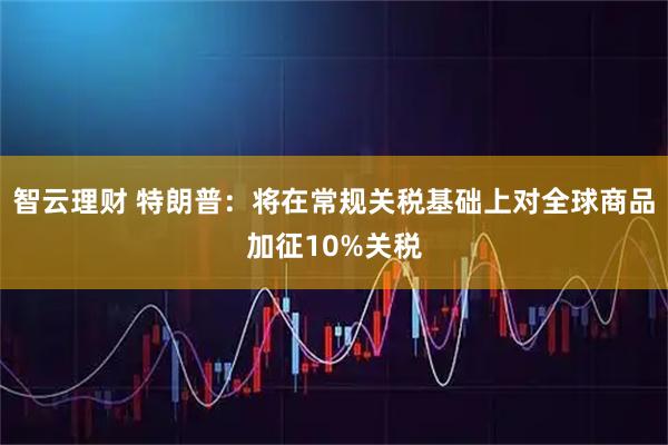智云理财 特朗普：将在常规关税基础上对全球商品加征10%关税