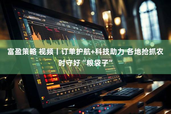 富盈策略 视频丨订单护航+科技助力 各地抢抓农时守好“粮袋子”