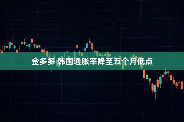 金多多 韩国通胀率降至五个月低点